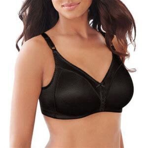 Bali Double Support Comfort U Wireless Full Figure Bra 3820 NWOT